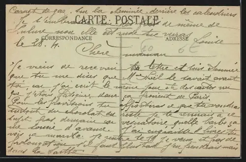 AK Nogent-sur-Seine, Rue des Fossés, Côté de la Place d`Armes