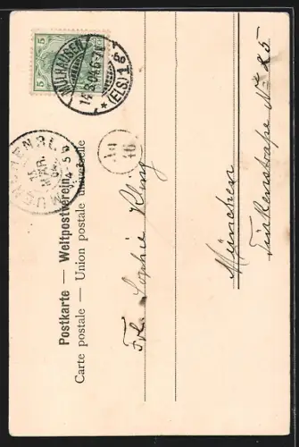 AK Mülhausen i. E., Aussichtsturm