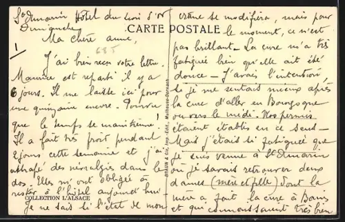 AK St-Amarin, Vue générale du village et des montagnes environnantes