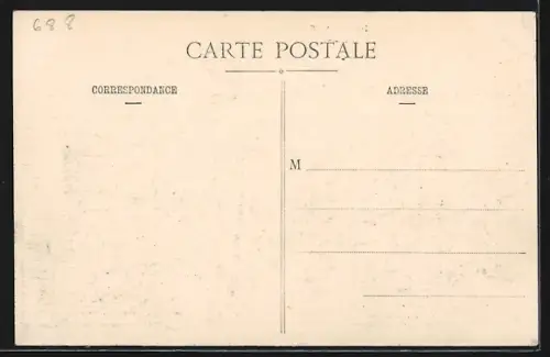 AK Dannemarie /Alsace, Soldats en tranchée devant le clocher du village