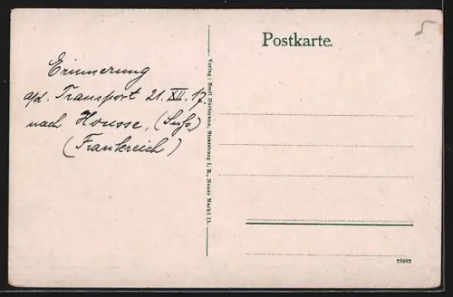 AK Markirch, Blick ins Rauental