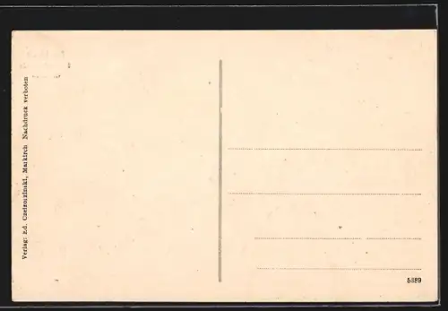 AK Markirch, Impact de grenades sur le village et les collines environnantes