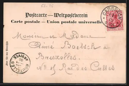 AK Carspach, Salle de réaction de la Kneipp`sche Heilanstalt Carspach