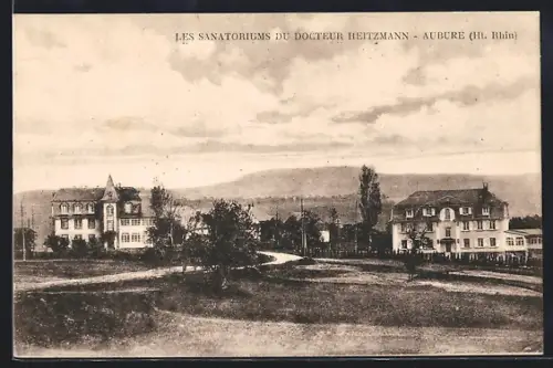 AK Aubure /Hte.-Rhin, Les Sanatoriums du Docteur Heitzmann
