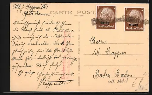 AK Pfetterhouse /Haut-Rhin, Église paroissiale