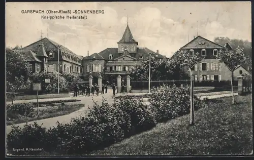 AK Garspach /Ober-Elsass, Kneipp`sche Heilanstalt Sonnenberg