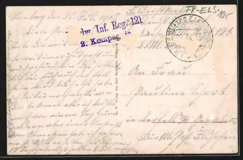 AK Mulhouse, Rue du Sauvage animée avec passants et voitures