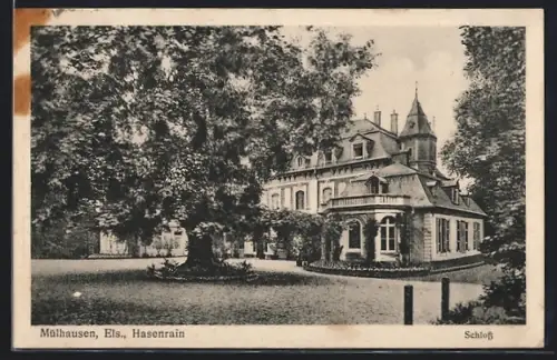 AK Mülhausen /Els., Hasenrain Schloss
