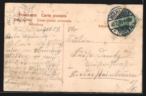 AK Mulhouse, Rathausplatz, Place de la Réunion mit belebtem Markttreiben