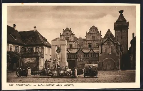 AK Rouffach, Monument aux Morts