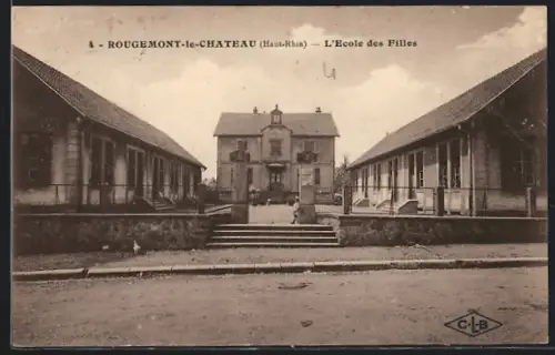AK Rougemont-le-Château /Haut-Rhin, L`École des Filles