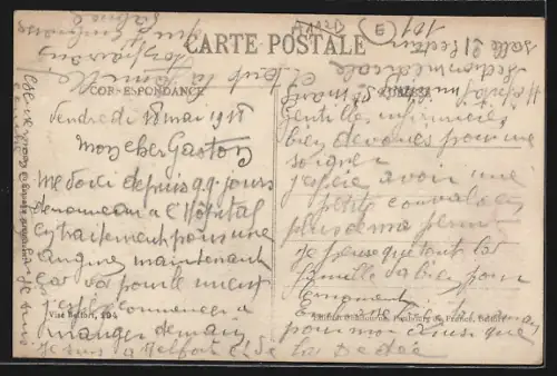 AK Balchwiller, Rue Principale avec maisons à colombages et passants