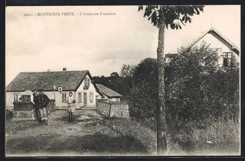 AK Montreux-Vieux, L`Ancienne Frontière