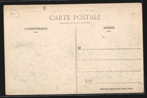AK Traubach-le-Haut, Entrée du village en Alsace