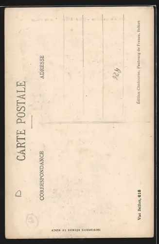 AK Hagenbach /Haute-Alsace, Vue du Village