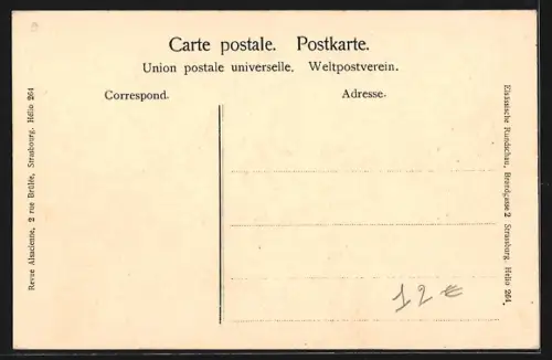 AK Aspach-le-Haut /Oberaspach, Scène rurale avec charrette à boeufs dans les champs