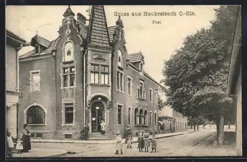 AK Neubreisach /O.-Els., Partie an der Post