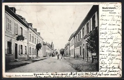 AK Neubreisach, Strassburger Strasse