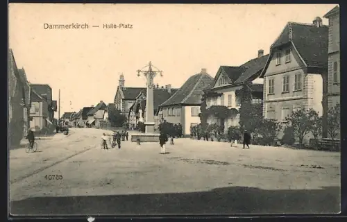 AK Dammerkirch, Halle-Platz