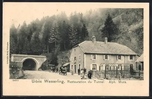 AK Wesserling, Restaurant du Tunnel, Propr. Alph. Mura