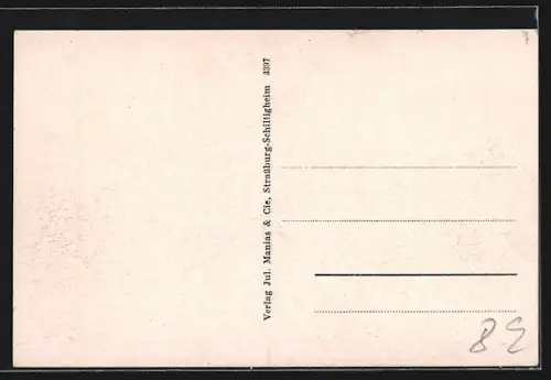 AK St. Ludwig,  Strasse