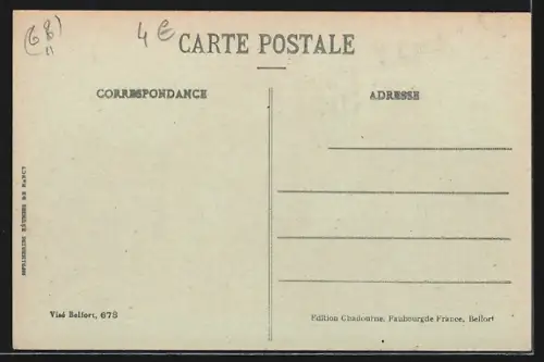 AK Massevaux /Haute Alsace, Grande Rue et église avec habitants et calèche