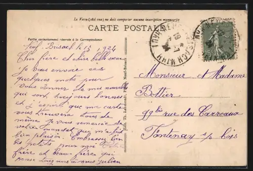 AK Neuf-Brisach, Entrée de la Caserne Abatucci, Quartier des 2e et 4e Bataillons de Chasseurs à pied