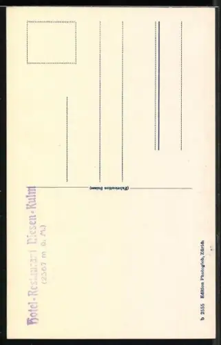 AK Niesebahn, Station Müsenen mit Niesen