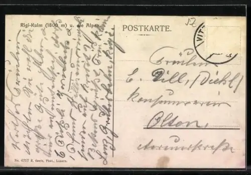 AK Rigi-Kulm, Bergbahn an der Rigi-Kulm bei Sonnenaufgang