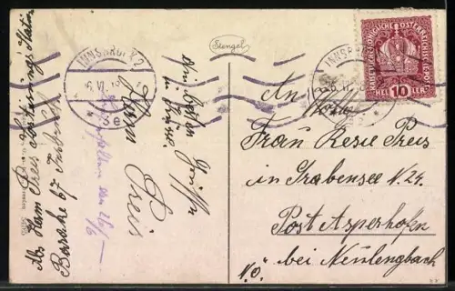 AK Innsbruck, Hungerburgbahn mit Mariabrunn