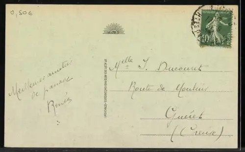 AK Funiculaire du Pic du Jer, Le grand Viaduc et la Ville