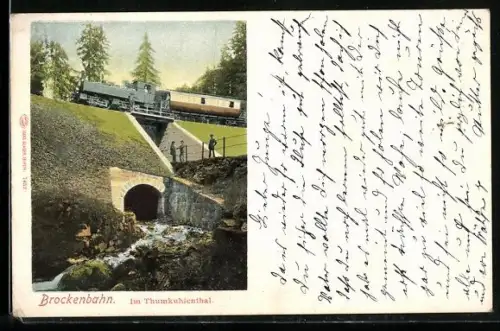 AK Brockenbahn, Im Thumkuhlental