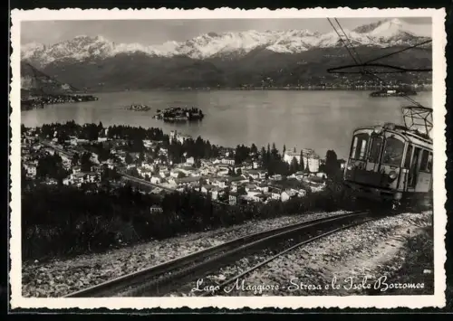 AK Isale Barromee /Lago Maggiore, Stresa e le Isole Borromee, Bergbahn