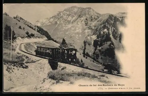 AK Rochers de Naye, Chemin de fer, Bergbahn