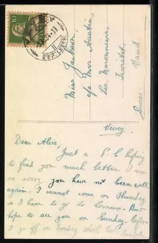 AK Funiculaire au Mont-Pelerin, Le Funiculaire et des ponts