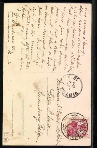 AK Brünigbahn auf der Passhöhe