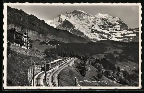AK Wengernalpbahn und Jungfrau, Gebäude