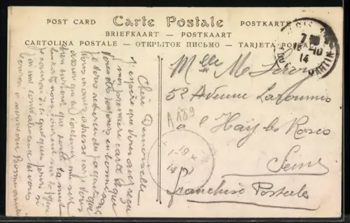 AK Langres, La Crèmaillère, Bergbahn