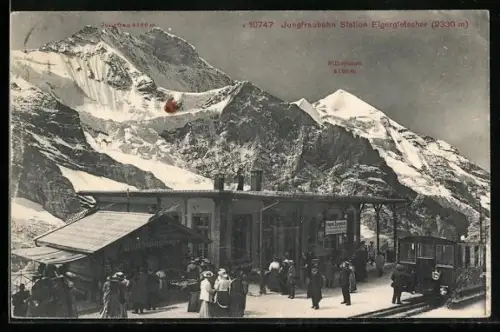 AK Jungfraubahn - Station Eigergletscher