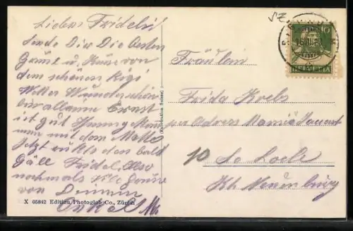 AK Arth-Rigi-Bahn, Bergbahn unterwegs, mit Plattform