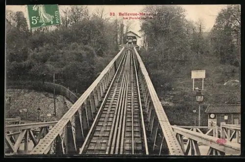 AK Bellevue-Meudon, Le Funicolare, Bergbahn