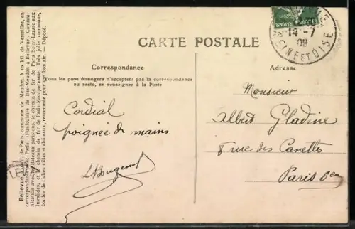 AK Bellevue-Meudon, Le Funicolare, Bergbahn