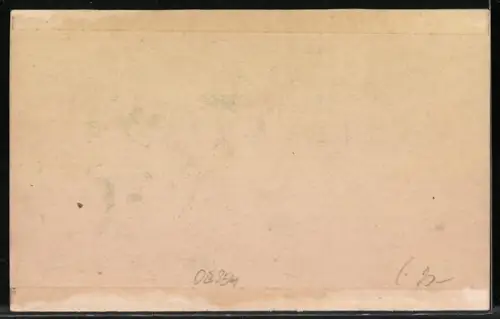 Lithographie Graz, Schlossberg mit Drahtseilbahn und Station, Ansicht von der Mur