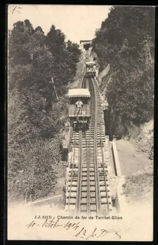 AK Territet, Chemin de fer de Territet-Glion, Bergbahn