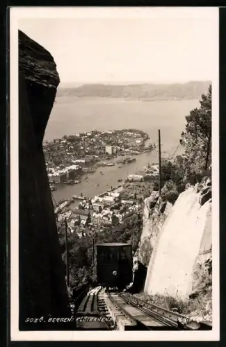 AK Bergen, Flöibanen, Bergbahn