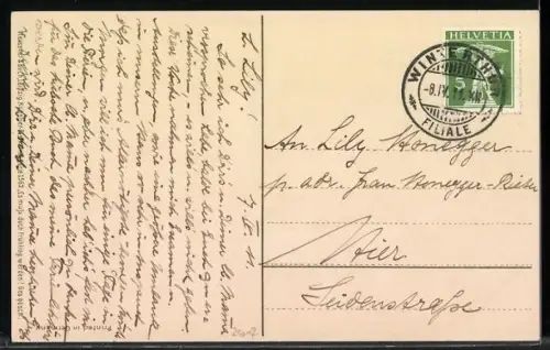 Künstler-AK Meissner & Buch (M&B) Nr. 1562: Es muss doch Frühling werden, Birkentroddeln