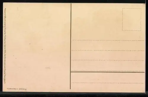 Künstler-AK Meissner & Buch (M&B) Nr. 1522: Frühlinghsidylle mit Schafen