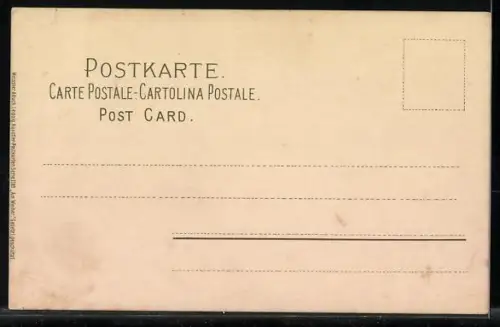 Künstler-AK Meissner & Buch (M&B) Nr. 1189: Am Weiher