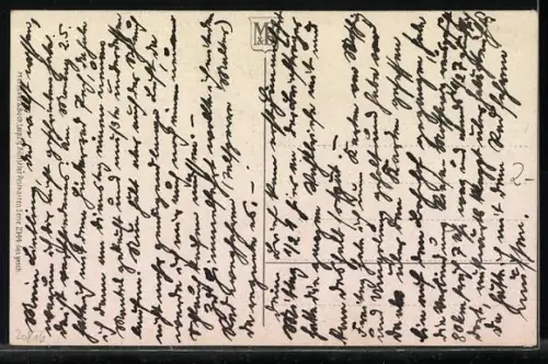 Künstler-AK Meissner & Buch (M&B) Nr. 2344: Rosen-Motiv