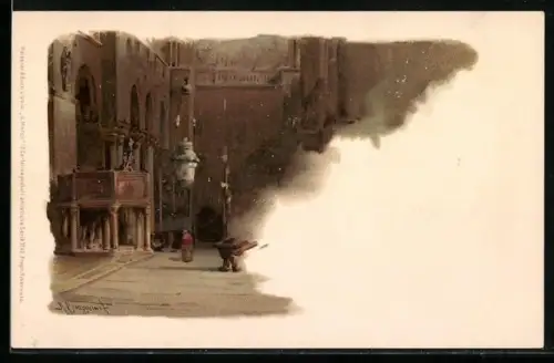 Lithographie Venezia, San Marco